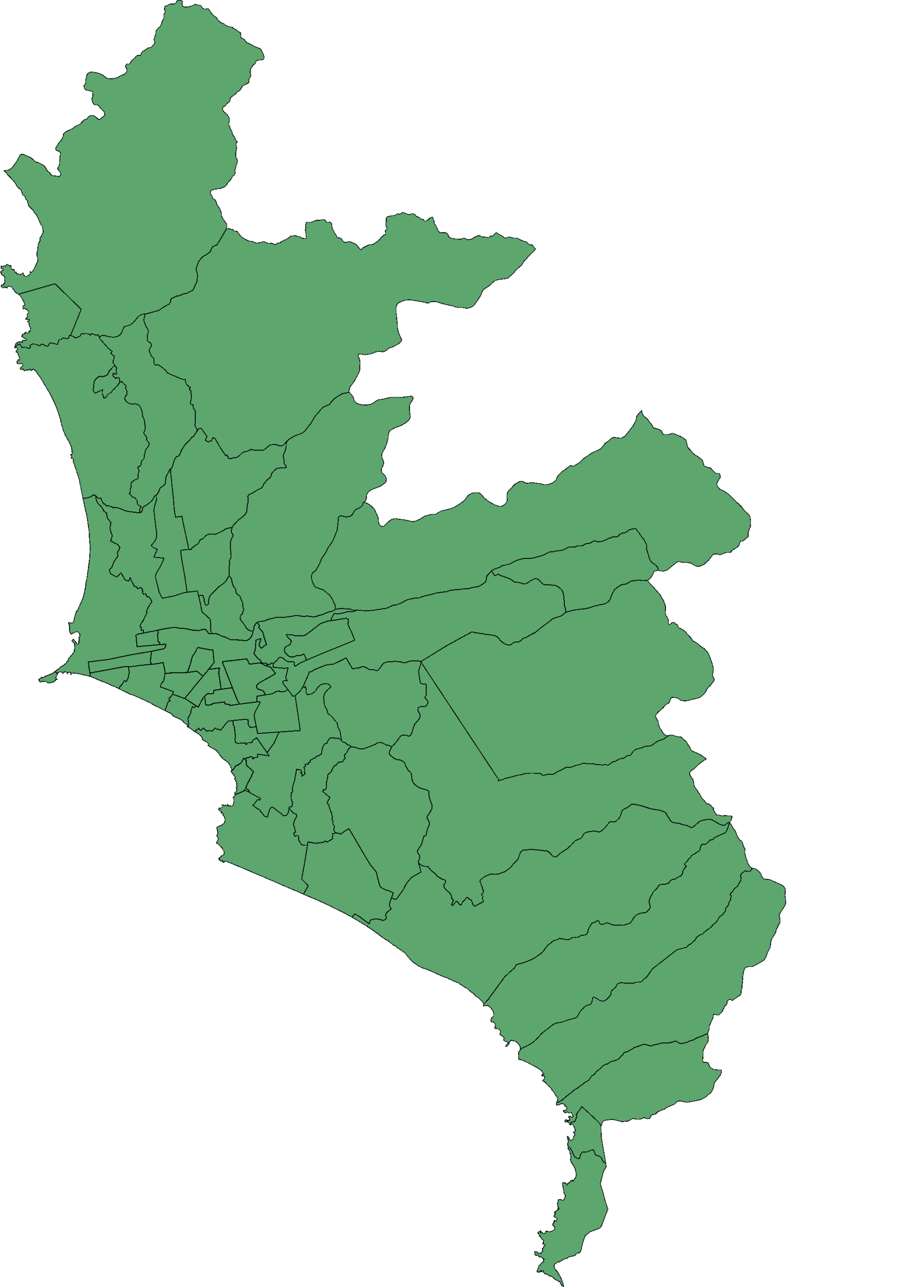 Mapa de Lima Metropolitana